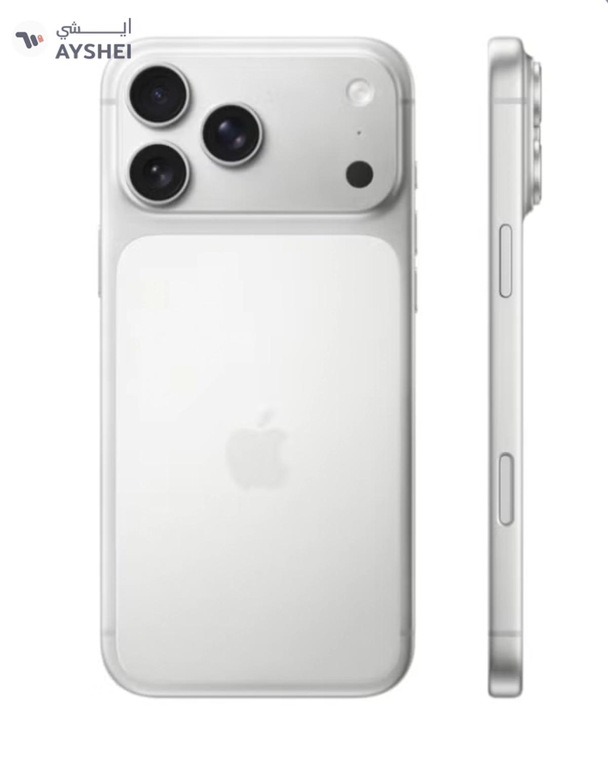 Apple iPhone 17 Pro 1TB GB Silver 5G (eSim only) With FaceTime - International Version-1-1