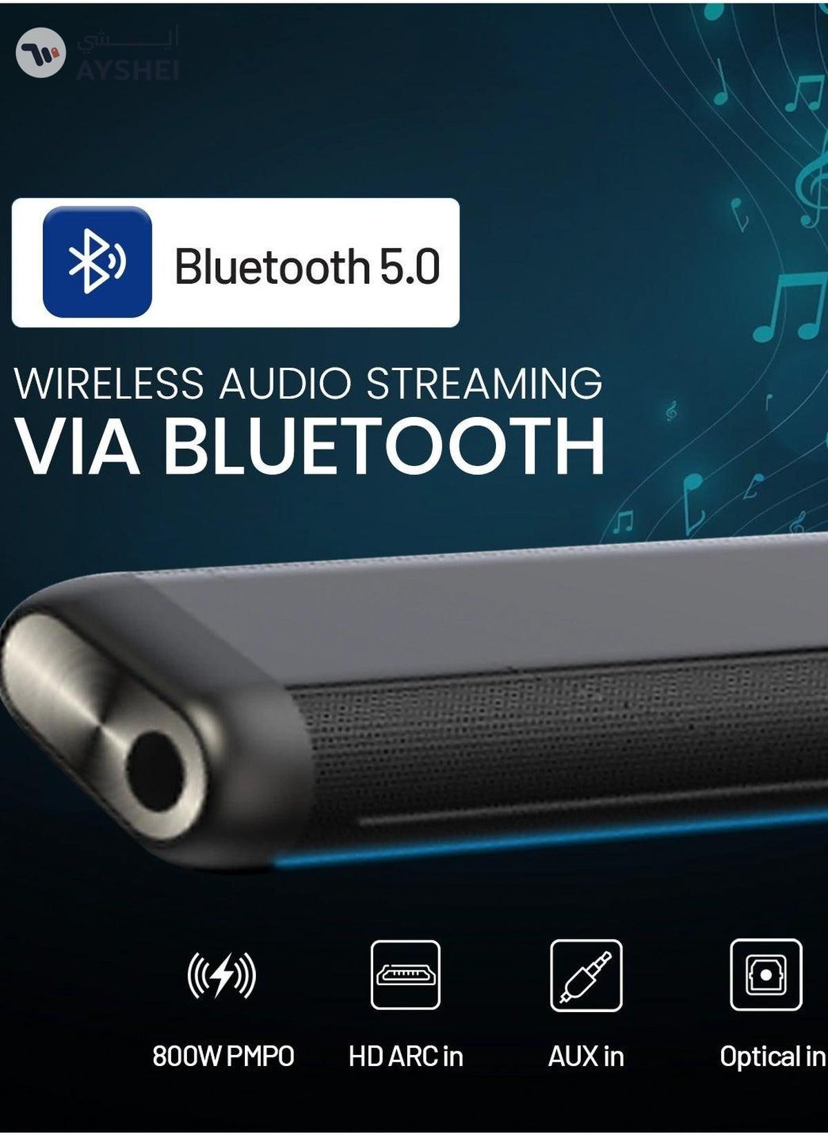 OLSENMARK OMMS1286, 2.1 High Bass Sound Bar, 1400W PMPO Sound Bar, Bluetooth, USB, AUX Connection-3-3