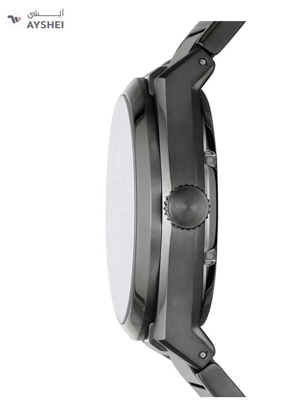 Fossil Men's Everett Round Shape Stainless Steel Automatic Wrist Watch ME3206 - 42 mm - Grey