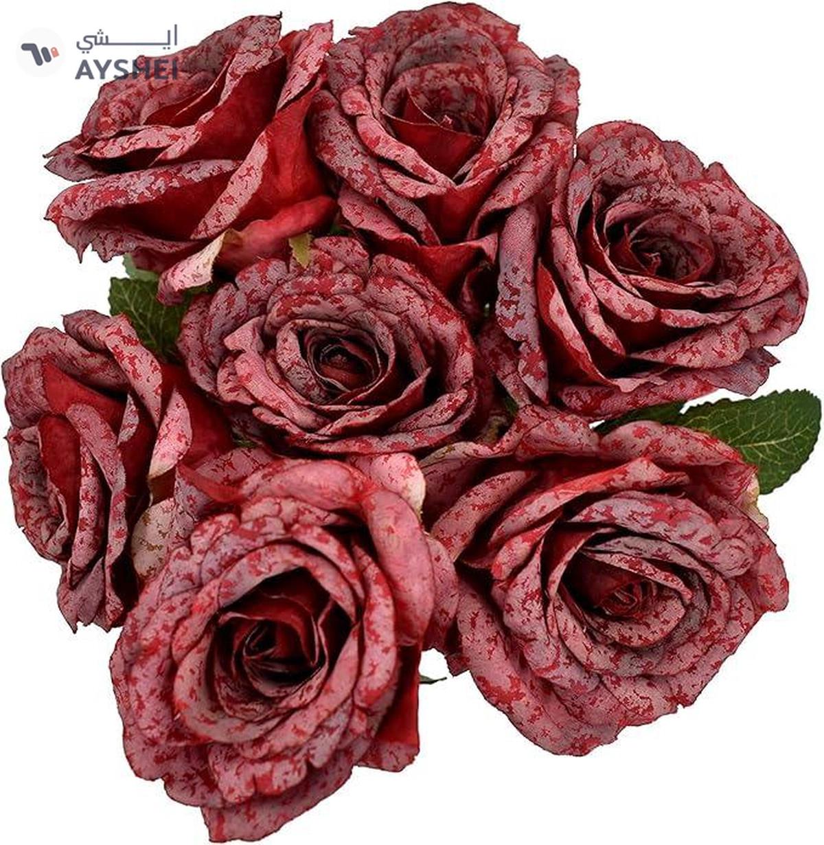 Yatai 7/Heads Luxury Silk Rose Flowers Artificial Plants For Home Bridal Wedding Party Decoration-0-portrait