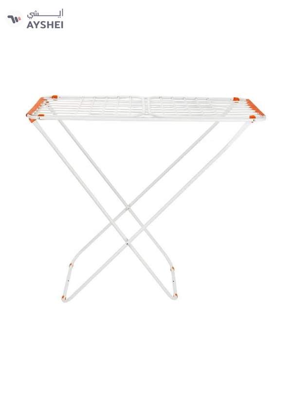Delcasa Loyd Cloth Dryer- DC3712/ with Side Wings, Powder Coated Iron Construction/ Foldable, Sturdy, Sleek, Compact and Heavy Storage/ 18-meter Drying Space, 18 Kg Capacity