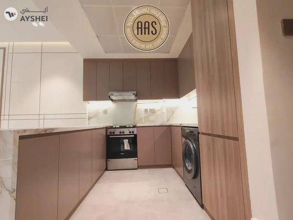 Brand new 1bhk apartment with kitchen appliances and Specious balcny in Arjan / ready to move