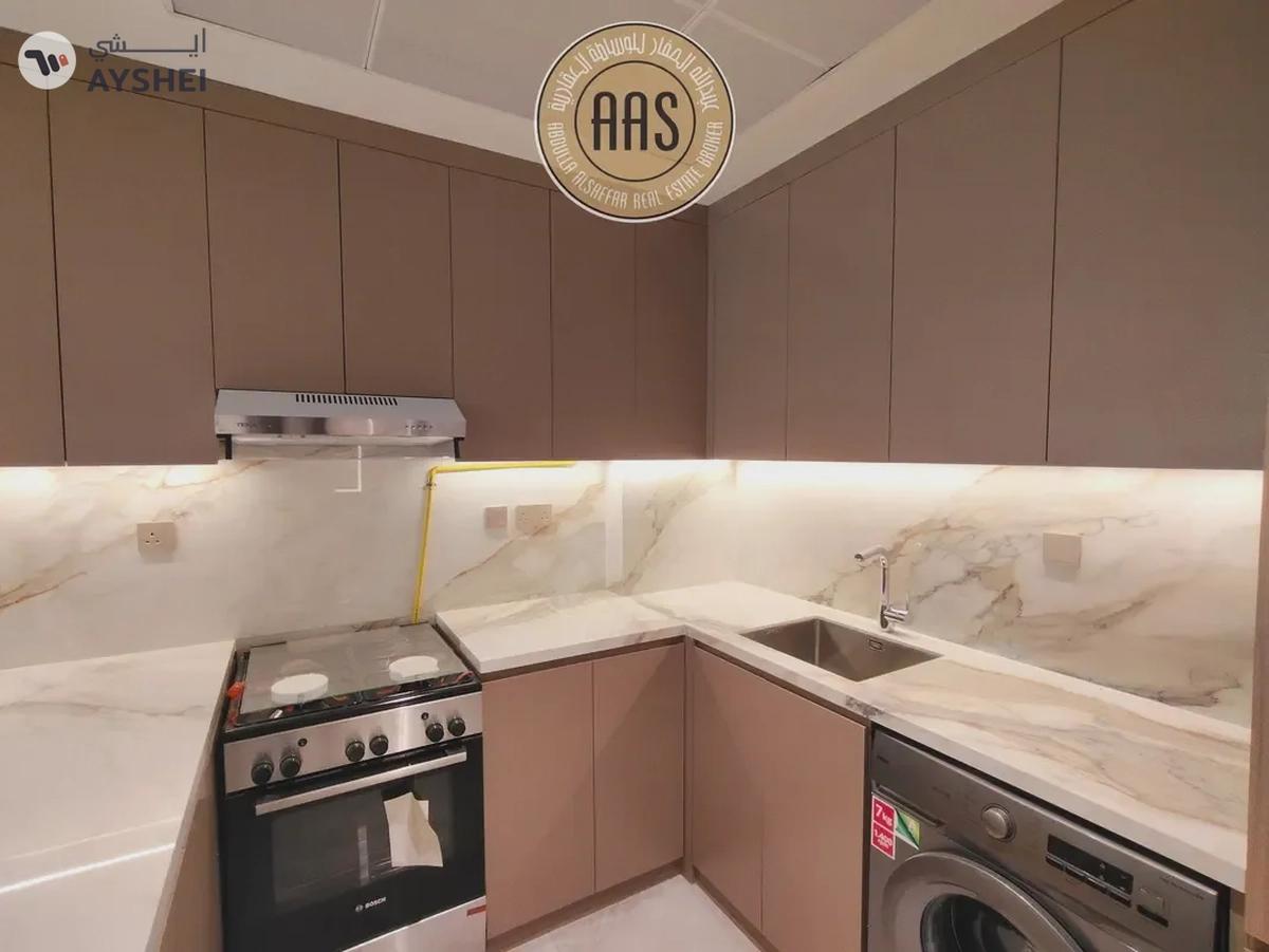 Brand new 1bhk apartment with kitchen appliances and Specious balcny in Arjan / ready to move -12-12