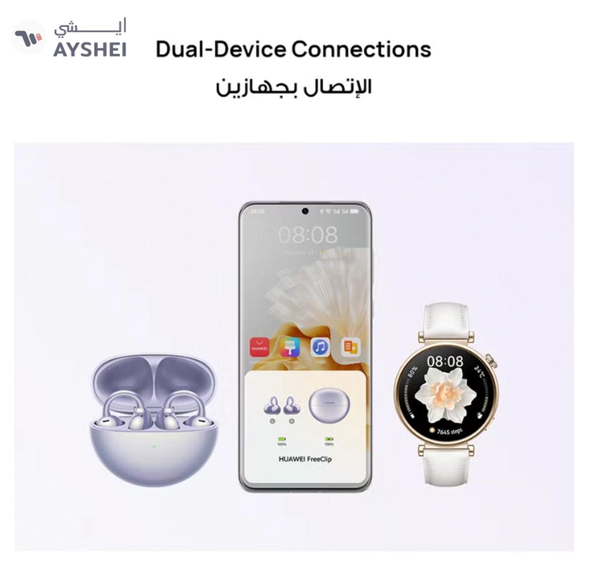 HUAWEI FreeClip Wireless Earphones, Bluetooth Earbuds-4-4