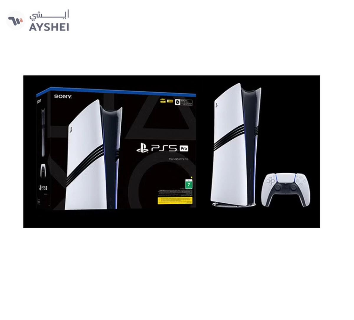 PlayStation 5 Pro Console with Controller - Middle East Version-5-5