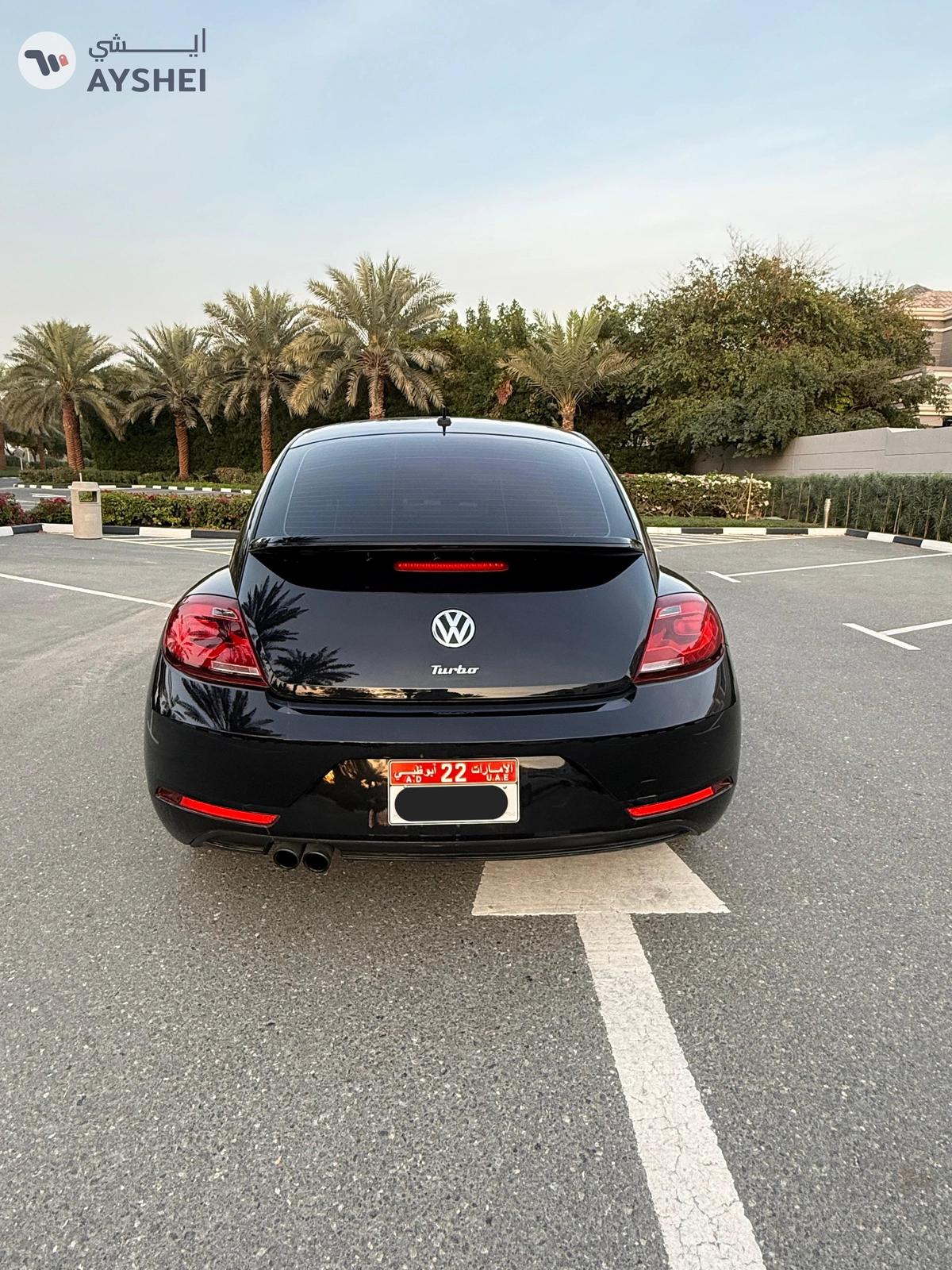 2019 volkswagen beetle Accidents free original paint full black economic car very good condition -4-4