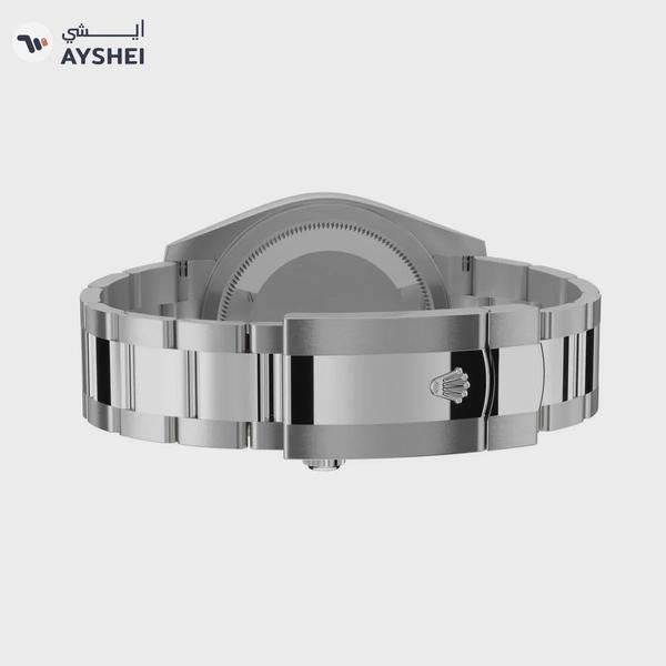 Rolex Sky-Dweller Steel & White gold Mint Green Dial Oyster bracelet