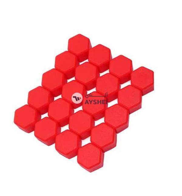 Bluelans 20-Piece Auto Hub Screw Cover Dust Proof Wheel Nut Cap