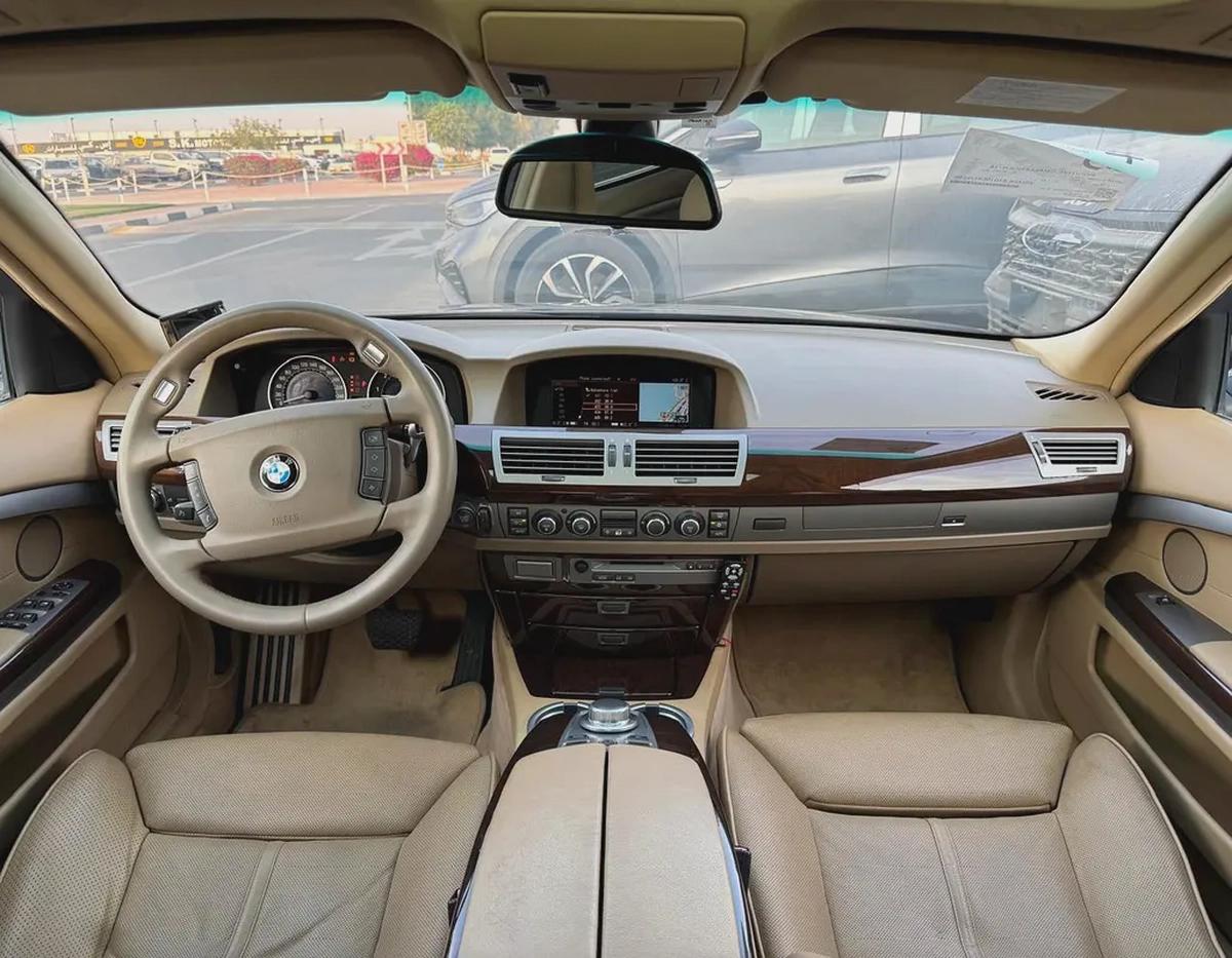 BMW | 7 SERIES | 750i | 2007 | BEIGE INTERIOR | ONLY : 85,885 KM | JAPAN IMPORT | CLEAN TITLE-1-1