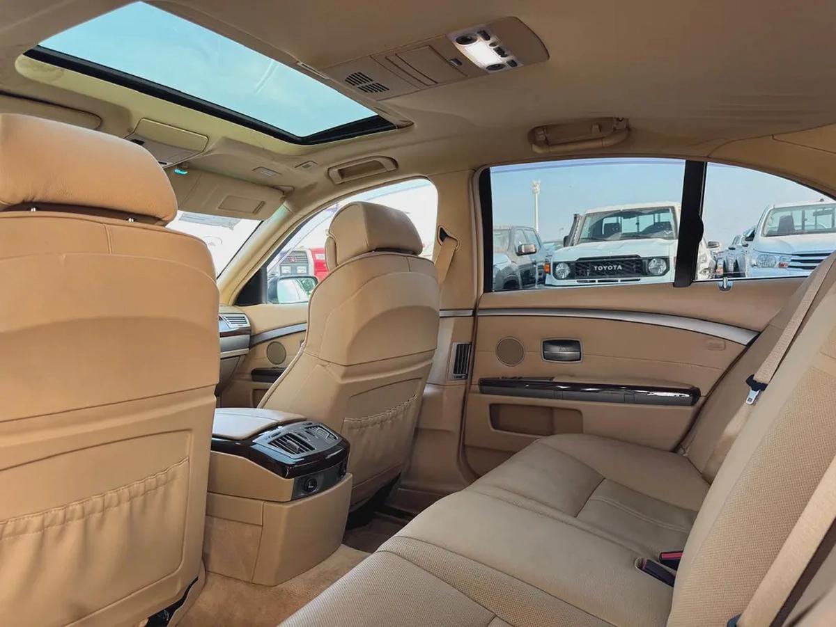 BMW | 7 SERIES | 750i | 2007 | BEIGE INTERIOR | ONLY : 85,885 KM | JAPAN IMPORT | CLEAN TITLE-13-13