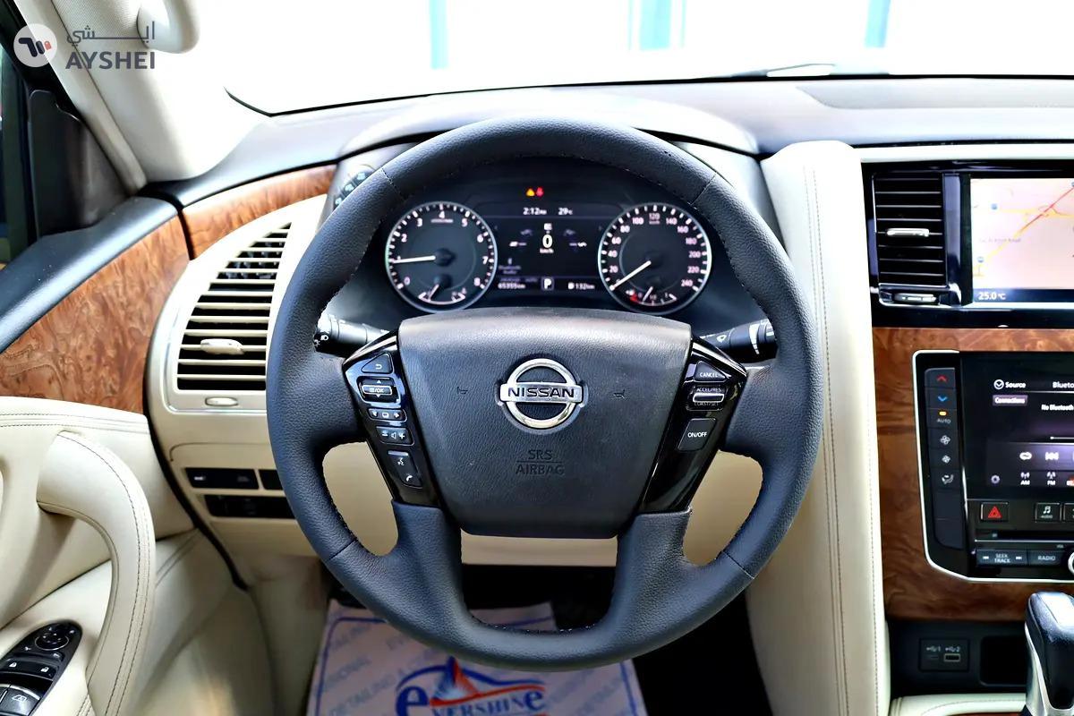 Gcc Specs Nissan Patrol 2021 In Perfect Condition Available On 0% Down-Payment or Cash.-14-14