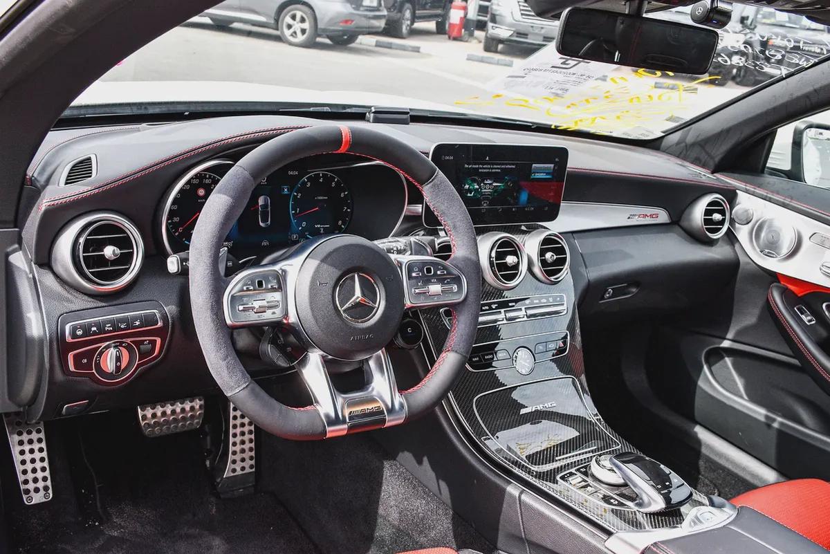 2019 - BENZ C63 S CABRIOLET - SUPER CLEAN - LIKE NEW - ONLY 68,000 KM-13-13