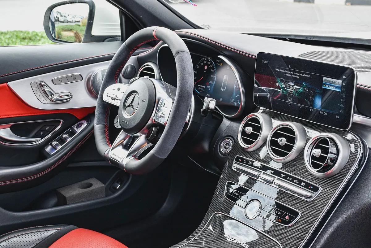 2019 - BENZ C63 S CABRIOLET - SUPER CLEAN - LIKE NEW - ONLY 68,000 KM-15-15
