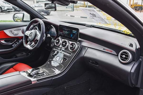 2019 - BENZ C63 S CABRIOLET - SUPER CLEAN - LIKE NEW - ONLY 68,000 KM
