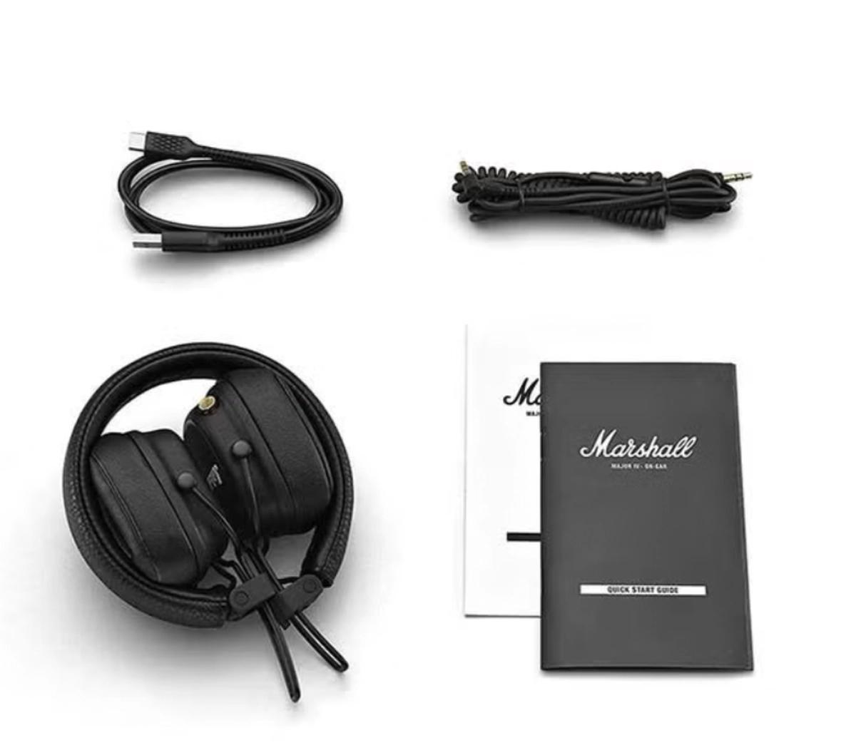 Marshall Major IV Foldable Bluetooth Wired/Wireless Headphone-5-5