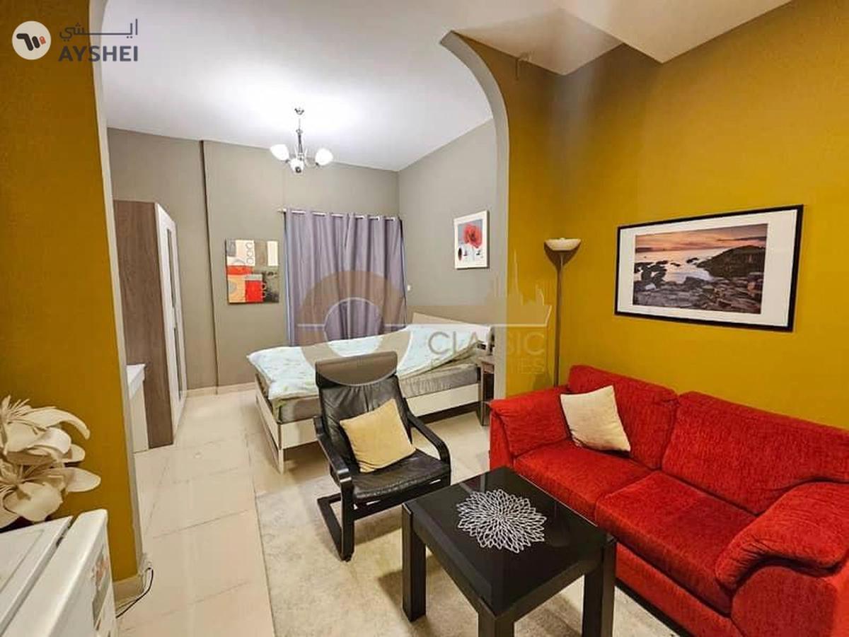 Furnished Studio | Pool View | Private Balcony-1-1