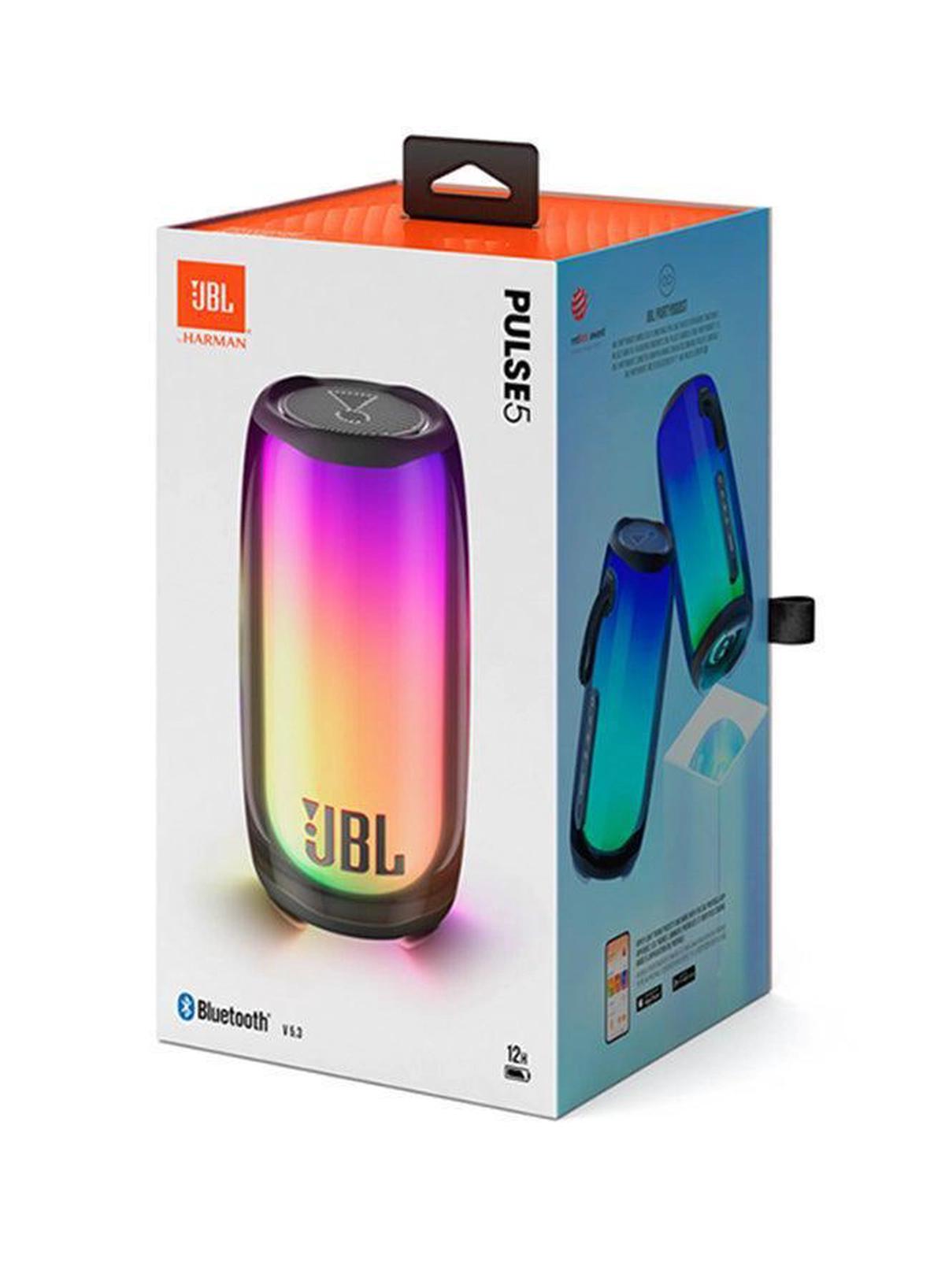 JBL Pulse 5 Portable Bluetooth Speaker With Eye Catching 360-Degree Lightshow Black-4-4