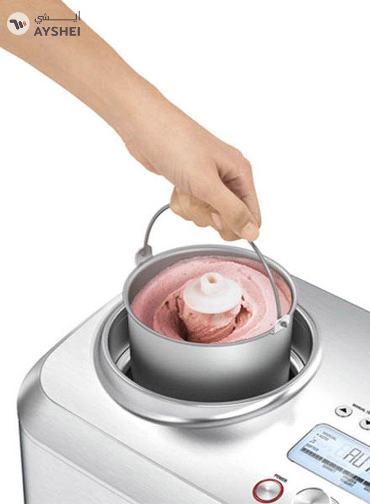 Breville Smart Scoop Ice Cream Maker 200W 1.0 L 200.0 W BCI600 Silver-0-portrait