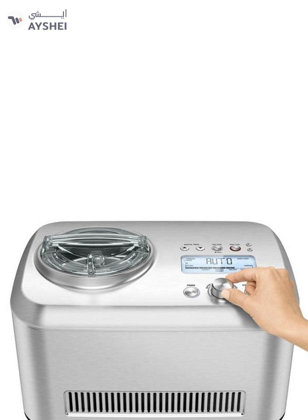 Breville Smart Scoop Ice Cream Maker 200W 1.0 L 200.0 W BCI600 Silver-2-2