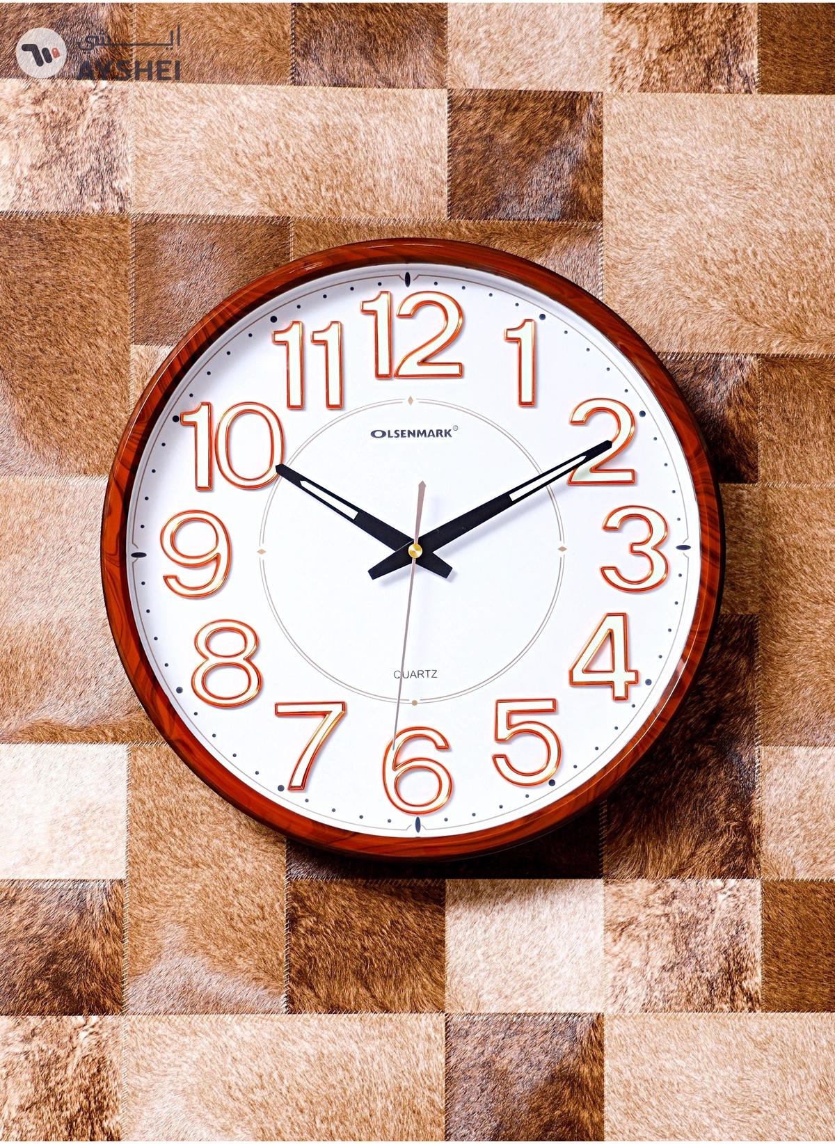 Olsenmark Wall Clock - Large Round Wall Clock-1-portrait