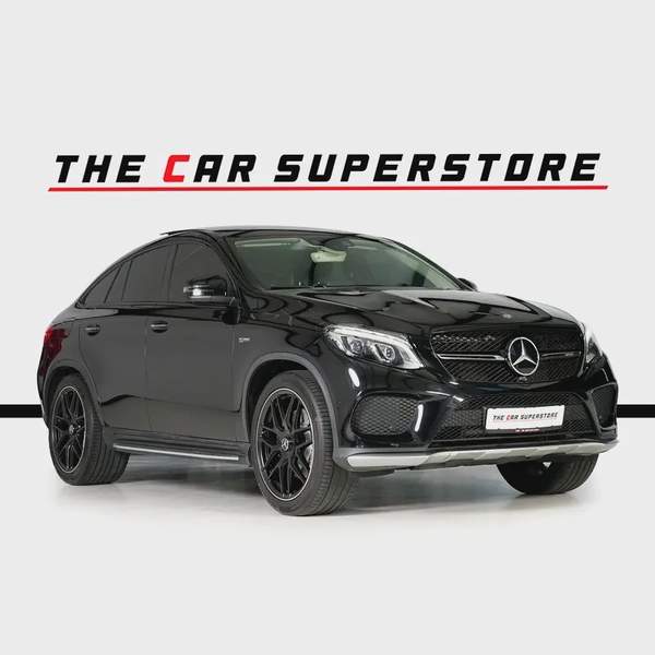 Mercedes Benz GLE43 AMG Coupe-2 Tone Exclusive Interior Leather-22 Inch Black AMG Rims