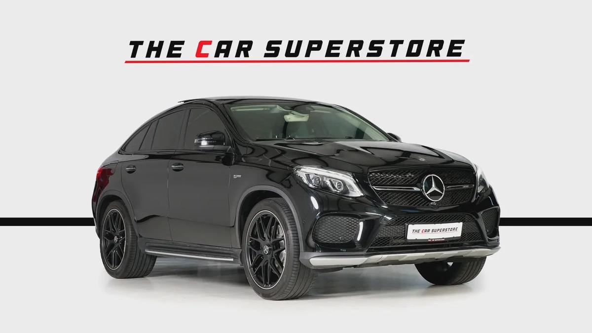 Mercedes Benz GLE43 AMG Coupe-2 Tone Exclusive Interior Leather-22 Inch Black AMG Rims-1-1