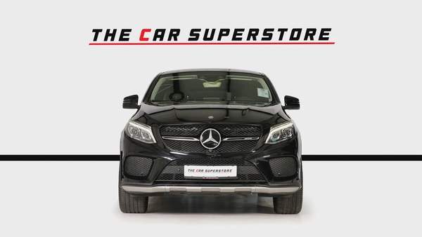 Mercedes Benz GLE43 AMG Coupe-2 Tone Exclusive Interior Leather-22 Inch Black AMG Rims