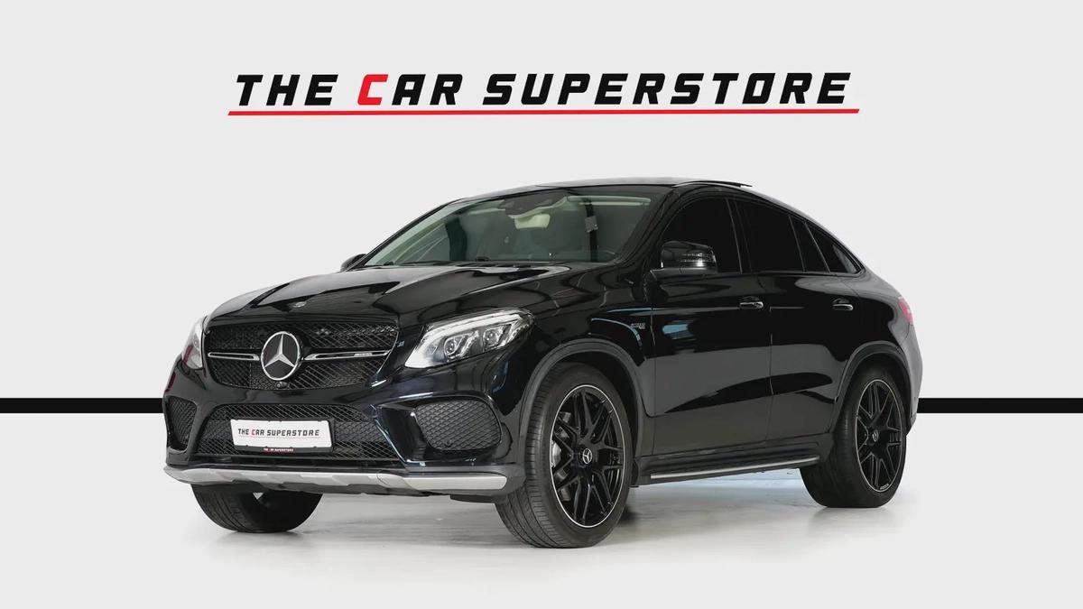 Mercedes Benz GLE43 AMG Coupe-2 Tone Exclusive Interior Leather-22 Inch Black AMG Rims-3-3
