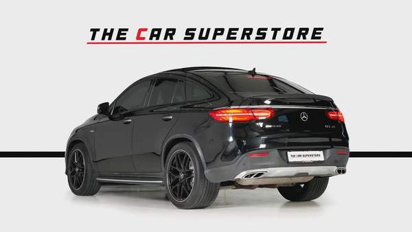 Mercedes Benz GLE43 AMG Coupe-2 Tone Exclusive Interior Leather-22 Inch Black AMG Rims