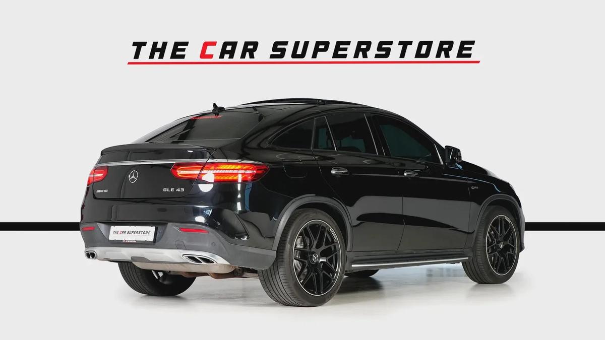 Mercedes Benz GLE43 AMG Coupe-2 Tone Exclusive Interior Leather-22 Inch Black AMG Rims-7-7