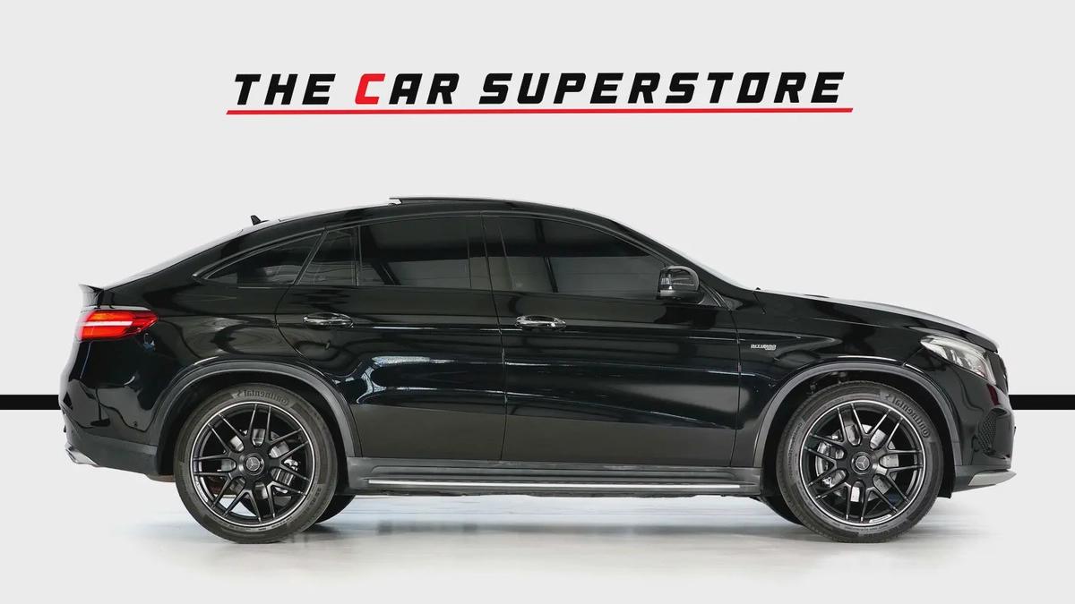Mercedes Benz GLE43 AMG Coupe-2 Tone Exclusive Interior Leather-22 Inch Black AMG Rims-8-8