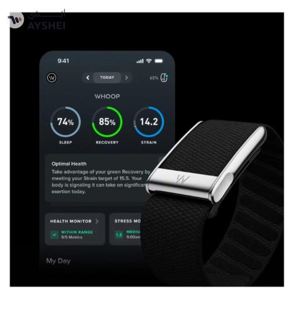 Whoop Life – 12-Month Membership – 5.0 – Health & Fitness Tracker – Blood Pressure Insights