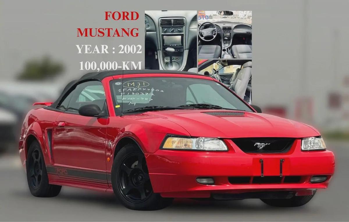 FORD MUSTANG | 2002 | ONLY : 100,790 KM | JAPAN IMPORT | CLEAN TITLE-0-0