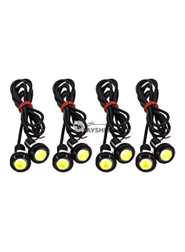 Generic Led Marker Lights 12V Amber Motorcycle Led Lights Universal Fog Lights Drl Led Daytime Running Lights Eagle Eye Tail Lights Reversing Lights For Car And Bumper