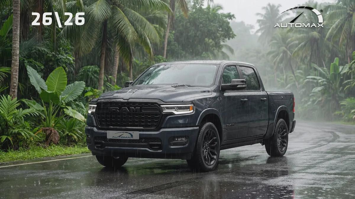 ( For Export / Car With Multigate ) 2026/2026 RAM 1500 Limited Crew Cab Hurricane H.O 3.0TT GCC 0KM-0-0