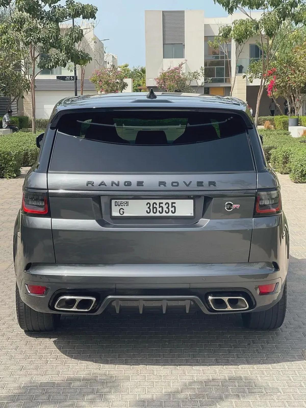 Land Rover Range Rover Sport SVR 2019 - American Specs-4-4