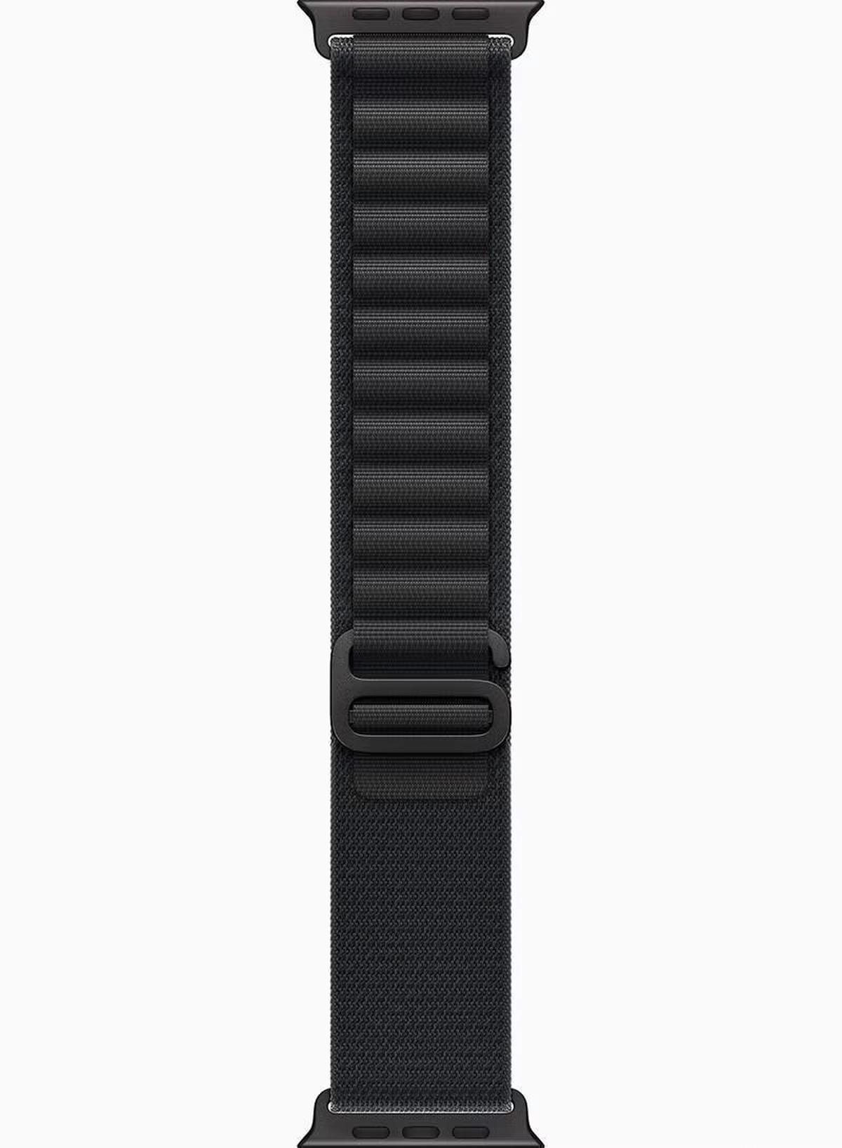 Apple Watch Ultra 3 GPS + Cellular 49mm (TDRA Version) Black Titanium Case With Black Alpine Loop - Large-0-portrait