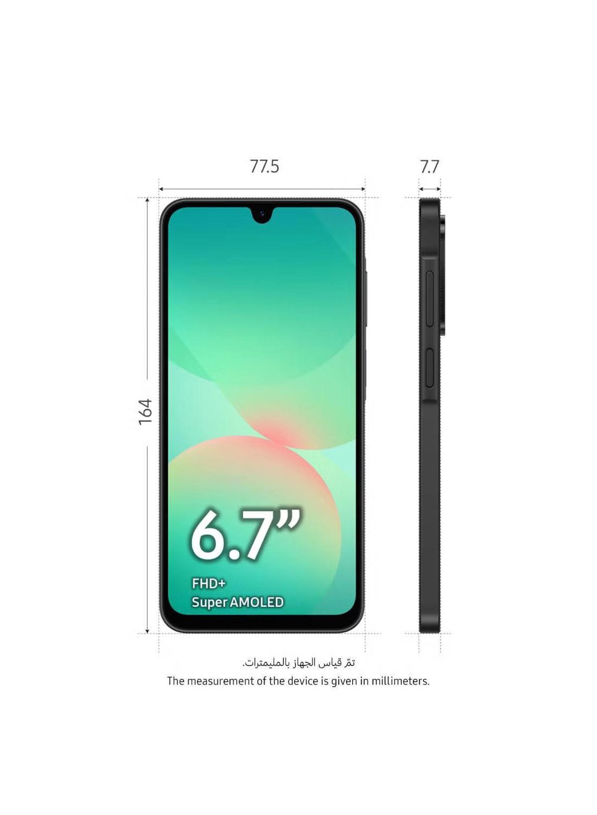 Samsung Galaxy A26 5G Dual SIM Black 6GB RAM 128GB-1-1