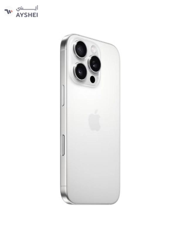 Apple iPhone 16 Pro 256GB White Titanium 5G With FaceTime - Middle East Version