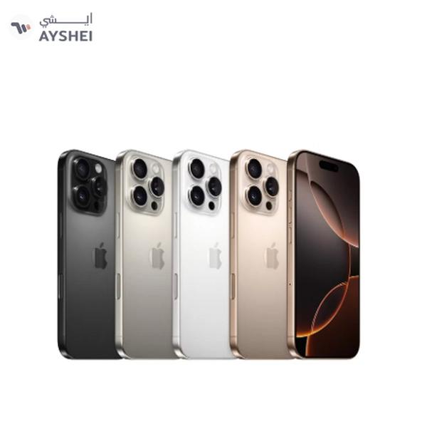 Apple iPhone 16 Pro 256GB White Titanium 5G With FaceTime - Middle East Version