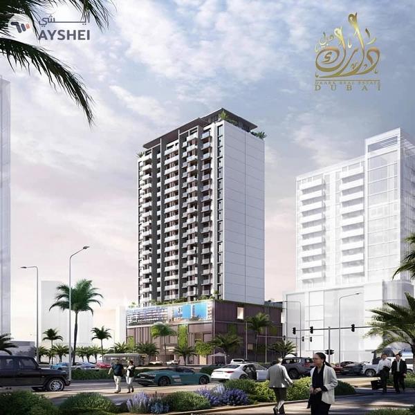 Contemporary High-Rise Apartments with City Views & Amenities