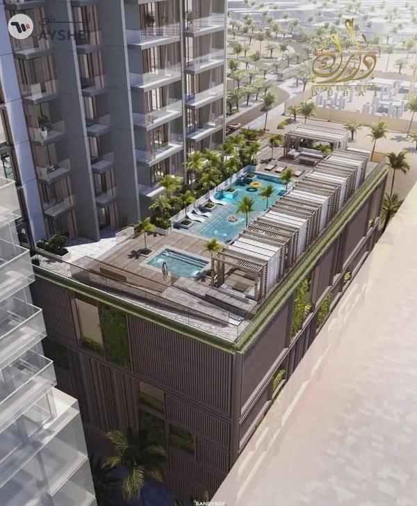 Contemporary High-Rise Apartments with City Views & Amenities