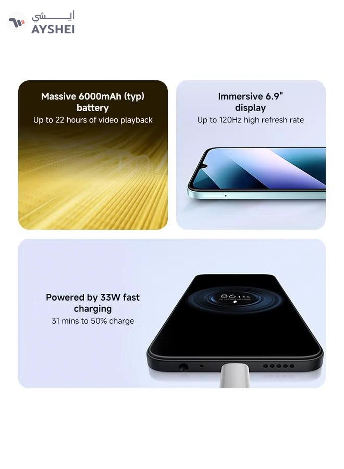 Xiaomi POCO C85 Dual SIM Black 8GB RAM 256GB 4G - Global Version-1-1