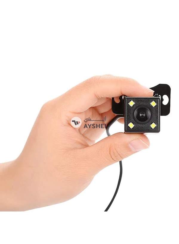 Generic Waterproof Rear View Camera With 4 LED Night Vision Light
