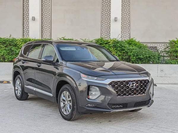 Hyundai Santa FE 2020 Us Specs Full Option With Navigation Perfect Condition Car Low KM Family Suv