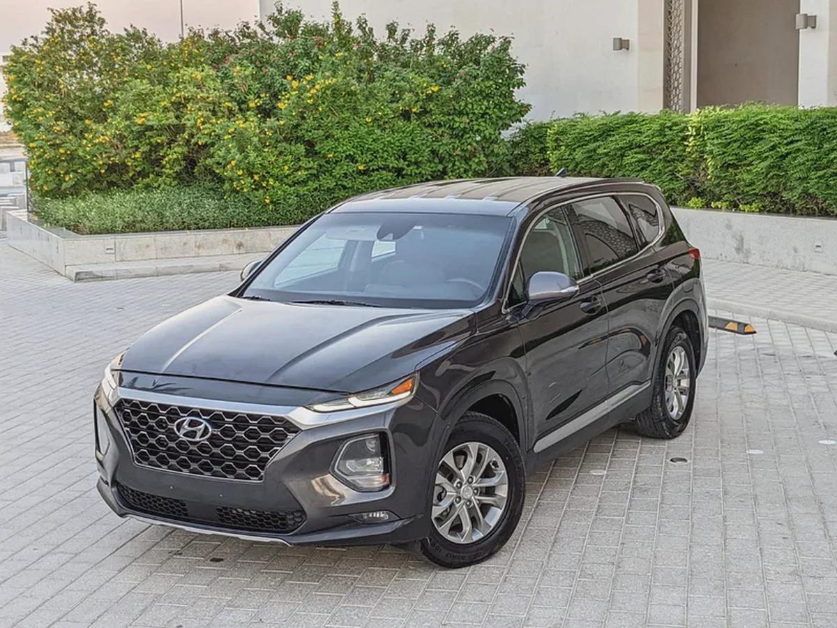 Hyundai Santa FE 2020 Us Specs Full Option With Navigation Perfect Condition Car Low KM Family Suv-1-1