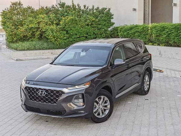 Hyundai Santa FE 2020 Us Specs Full Option With Navigation Perfect Condition Car Low KM Family Suv