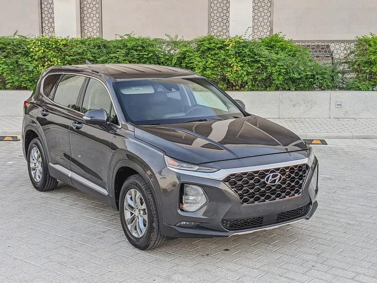 Hyundai Santa FE 2020 Us Specs Full Option With Navigation Perfect Condition Car Low KM Family Suv-2-2