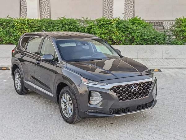 Hyundai Santa FE 2020 Us Specs Full Option With Navigation Perfect Condition Car Low KM Family Suv