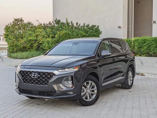 Hyundai Santa FE 2020 Us Specs Full Option With Navigation Perfect Condition Car Low KM Family Suv